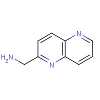 1060816-75-2 1,5-naphthyridin-2-ylmethanamine chemical structure