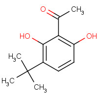 91124-33-3 1-(3-tert-butyl-2,6-dihydroxyphenyl)ethanone chemical structure