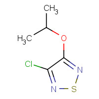 5728-18-7 3-chloro-4-propan-2-yloxy-1,2,5-thiadiazole chemical structure