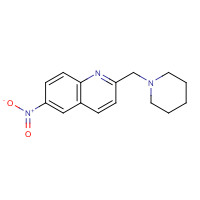 832102-93-9 6-nitro-2-(piperidin-1-ylmethyl)quinoline chemical structure