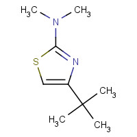 82721-88-8 4-tert-butyl-N,N-dimethyl-1,3-thiazol-2-amine chemical structure