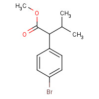 1061284-70-5 methyl 2-(4-bromophenyl)-3-methylbutanoate chemical structure