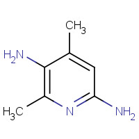 90008-31-4 4,6-dimethylpyridine-2,5-diamine chemical structure