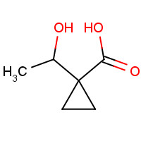 72436-81-8 1-(1-hydroxyethyl)cyclopropane-1-carboxylic acid chemical structure