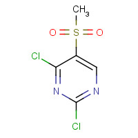 514842-56-9 2,4-dichloro-5-methylsulfonylpyrimidine chemical structure