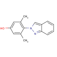1393126-47-0 4-indazol-2-yl-3,5-dimethylphenol chemical structure