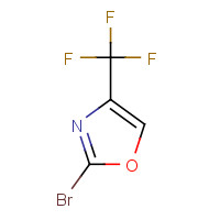 1060816-14-9 2-bromo-4-(trifluoromethyl)-1,3-oxazole chemical structure