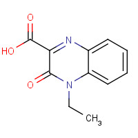 92016-68-7 4-ethyl-3-oxoquinoxaline-2-carboxylic acid chemical structure