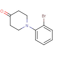1016889-70-5 1-(2-bromophenyl)piperidin-4-one chemical structure
