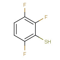 13634-92-9 2,3,6-trifluorobenzenethiol chemical structure