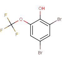 1027269-90-4 2,4-dibromo-6-(trifluoromethoxy)phenol chemical structure