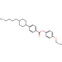 95973-51-6 (4-ethoxyphenyl) 4-(4-pentylcyclohexyl)benzoate chemical structure