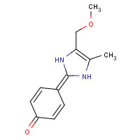 102151-50-8 4-[4-(methoxymethyl)-5-methyl-1,3-dihydroimidazol-2-ylidene]cyclohexa-2,5-dien-1-one chemical structure