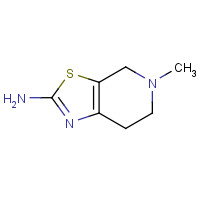 17899-48-8 5-methyl-6,7-dihydro-4H-[1,3]thiazolo[5,4-c]pyridin-2-amine chemical structure