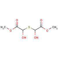 1093758-91-8 methyl 2-hydroxy-2-(1-hydroxy-2-methoxy-2-oxoethyl)sulfanylacetate chemical structure