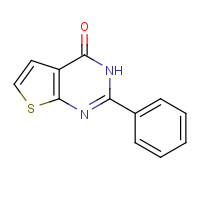 56843-76-6 2-phenyl-3H-thieno[2,3-d]pyrimidin-4-one chemical structure