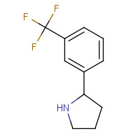 109086-17-1 2-[3-(trifluoromethyl)phenyl]pyrrolidine chemical structure