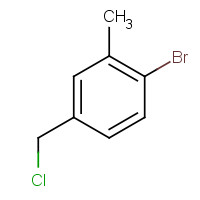 149104-97-2 1-bromo-4-(chloromethyl)-2-methylbenzene chemical structure