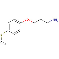 1226776-90-4 3-(4-methylsulfanylphenoxy)propan-1-amine chemical structure