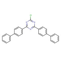 182918-13-4 2-chloro-4,6-bis(4-phenylphenyl)-1,3,5-triazine chemical structure