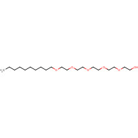 23244-49-7 2-[2-[2-[2-(2-decoxyethoxy)ethoxy]ethoxy]ethoxy]ethanol chemical structure
