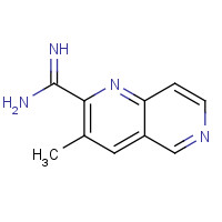 1179532-67-2 3-methyl-1,6-naphthyridine-2-carboximidamide chemical structure