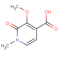 1379202-82-0 3-methoxy-1-methyl-2-oxopyridine-4-carboxylic acid chemical structure