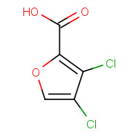 69727-40-8 3,4-dichlorofuran-2-carboxylic acid chemical structure