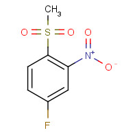 518990-79-9 4-fluoro-1-methylsulfonyl-2-nitrobenzene chemical structure
