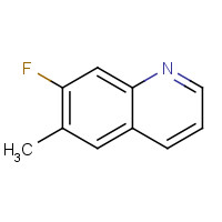1245643-30-4 7-fluoro-6-methylquinoline chemical structure