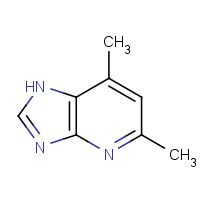 116599-55-4 5,7-dimethyl-1H-imidazo[4,5-b]pyridine chemical structure