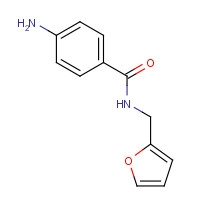 680185-86-8 4-amino-N-(furan-2-ylmethyl)benzamide chemical structure