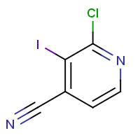 908279-56-1 2-chloro-3-iodopyridine-4-carbonitrile chemical structure