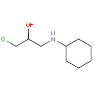 61272-39-7 1-chloro-3-(cyclohexylamino)propan-2-ol chemical structure