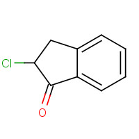 1579-14-2 2-chloro-2,3-dihydroinden-1-one chemical structure