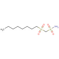 114850-89-4 octylsulfonylmethanesulfonamide chemical structure