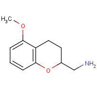 129091-69-6 (5-methoxy-3,4-dihydro-2H-chromen-2-yl)methanamine chemical structure