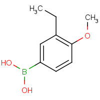 947547-41-3 (3-ethyl-4-methoxyphenyl)boronic acid chemical structure