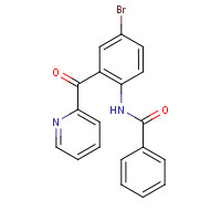22753-88-4 N-[4-bromo-2-(pyridine-2-carbonyl)phenyl]benzamide chemical structure