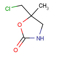 1029615-94-8 5-(chloromethyl)-5-methyl-1,3-oxazolidin-2-one chemical structure