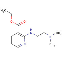 115891-36-6 ethyl 2-[2-(dimethylamino)ethylamino]pyridine-3-carboxylate chemical structure