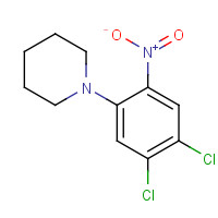 130475-07-9 1-(4,5-dichloro-2-nitrophenyl)piperidine chemical structure