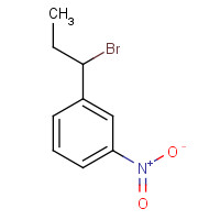 29067-56-9 1-(1-bromopropyl)-3-nitrobenzene chemical structure