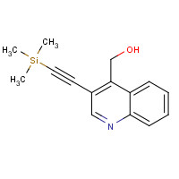 1539309-44-8 [3-(2-trimethylsilylethynyl)quinolin-4-yl]methanol chemical structure