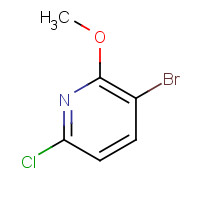 1211526-62-3 3-bromo-6-chloro-2-methoxypyridine chemical structure