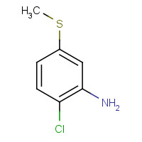 15945-75-2 2-chloro-5-methylsulfanylaniline chemical structure