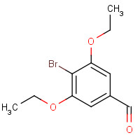 363166-11-4 4-bromo-3,5-diethoxybenzaldehyde chemical structure
