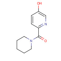 866327-65-3 (5-hydroxypyridin-2-yl)-piperidin-1-ylmethanone chemical structure