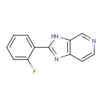 89075-43-4 2-(2-fluorophenyl)-3H-imidazo[4,5-c]pyridine chemical structure