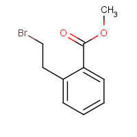 25109-86-8 methyl 2-(2-bromoethyl)benzoate chemical structure